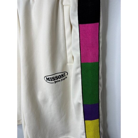 PALM ANGELS Off-White Missoni Edition Track Shorts Men’s Large $460 - Picture 2 of 6